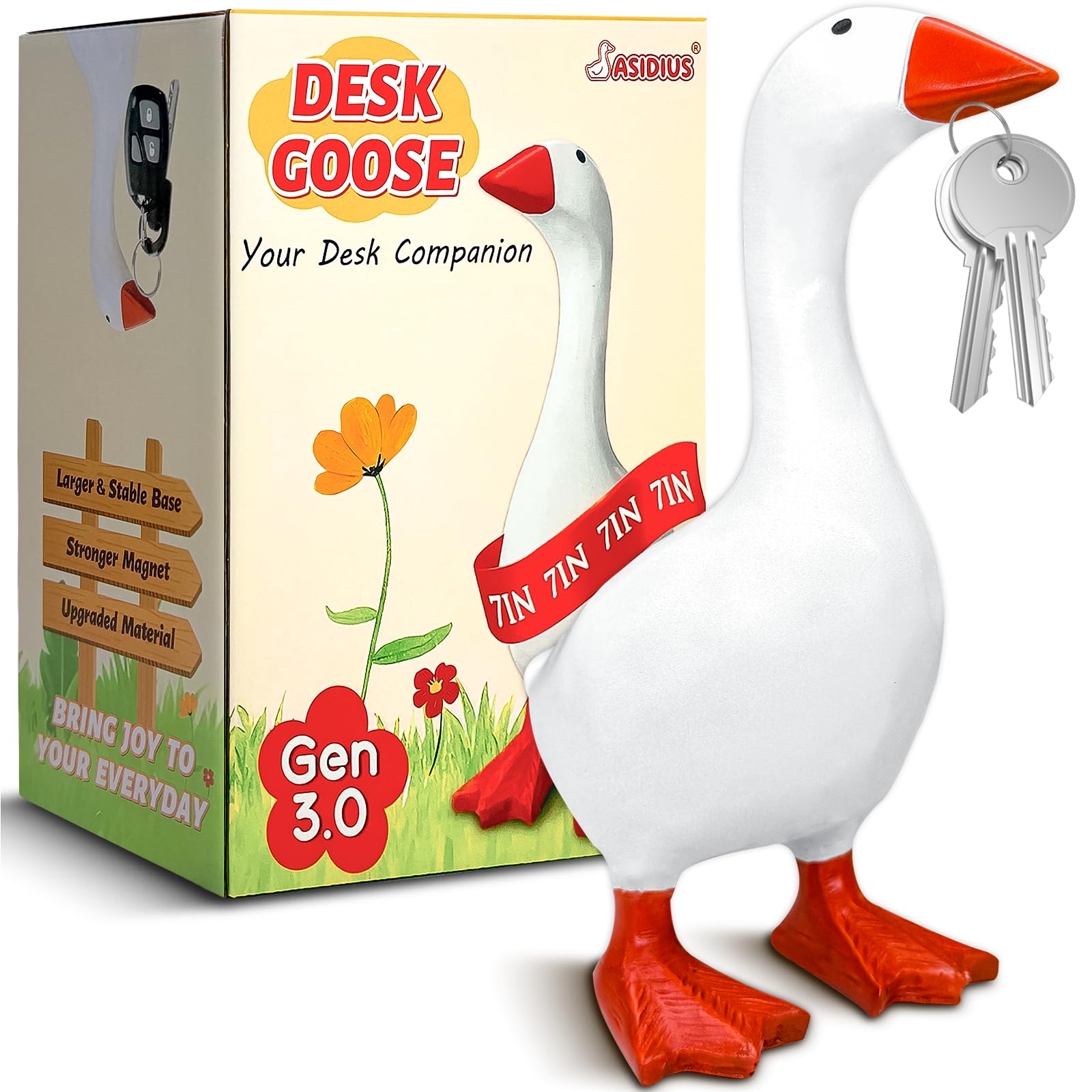 Magnetic Desk Goose Key Holder - Stronger Grip! -1 Magnetic Desk Goose Key Holder - Stronger Grip! -1