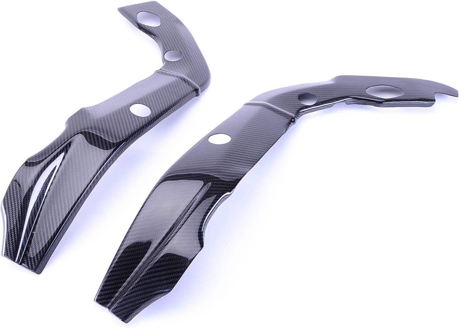 Bestem Carbon Fiber Chasis Main Frame Protector Cover Panel Cowl Fairing Twill for 2009-2014 BMW S1000RR / 2014-2016 BMW S1000R
