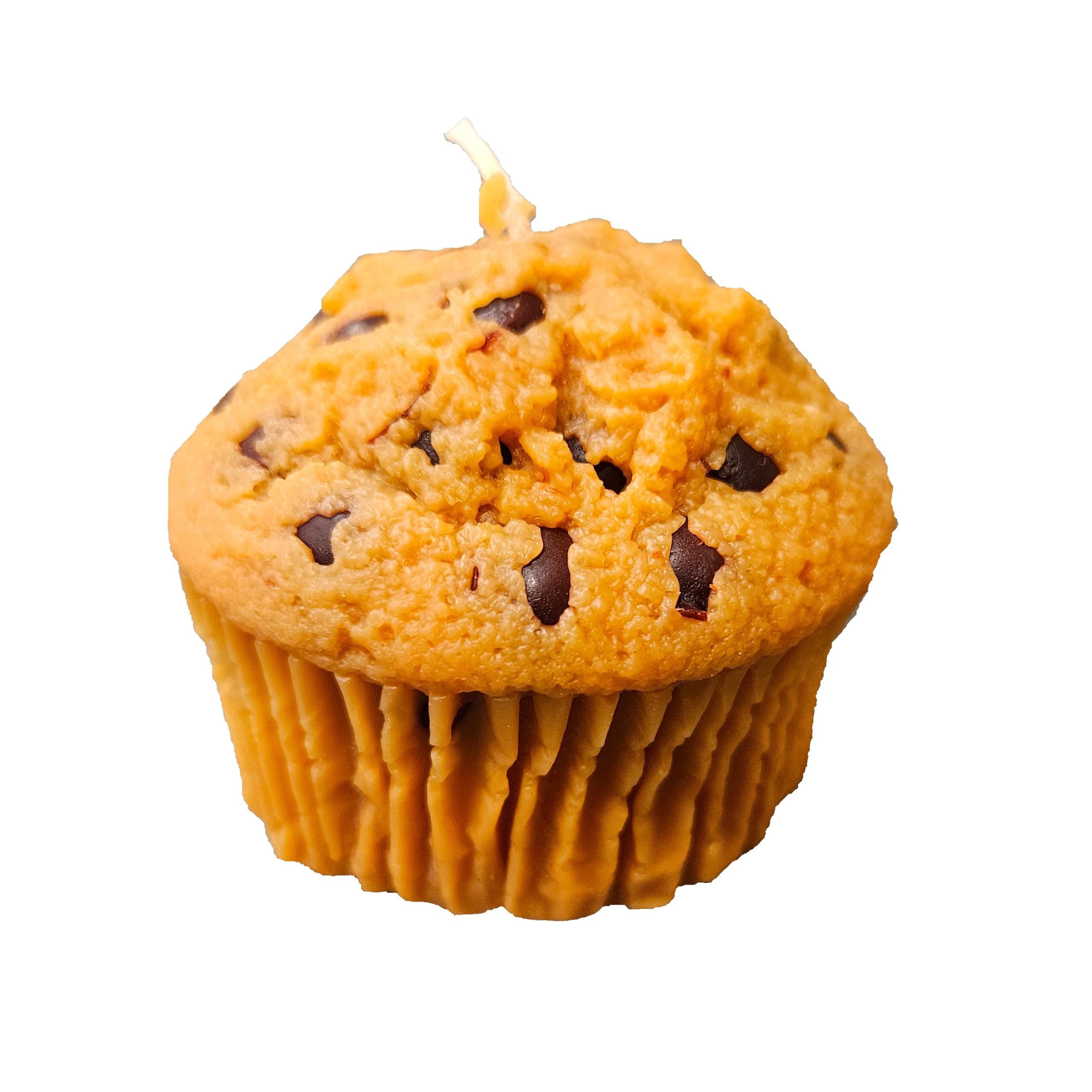 Pumpkin Spice Scented Muffin Candle, Soy Candle, Novelty Candle, Gifts for Women, Gifts for Grandma, Housewarming, Pumpkin Spice Lovers, Fall Gifts, Home Decor, Yellow