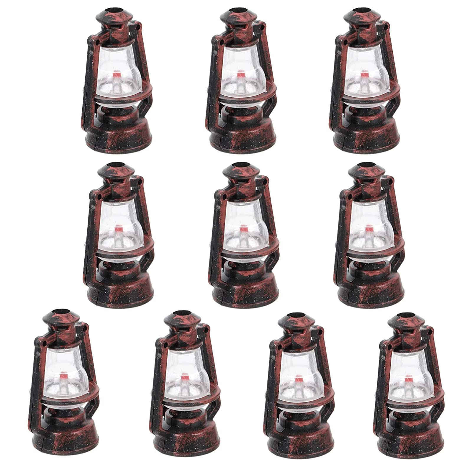 Kerosene Lamps, Lantern Decorative Hurricane Ornaments for Home Decor Patio Decoration(Copper)