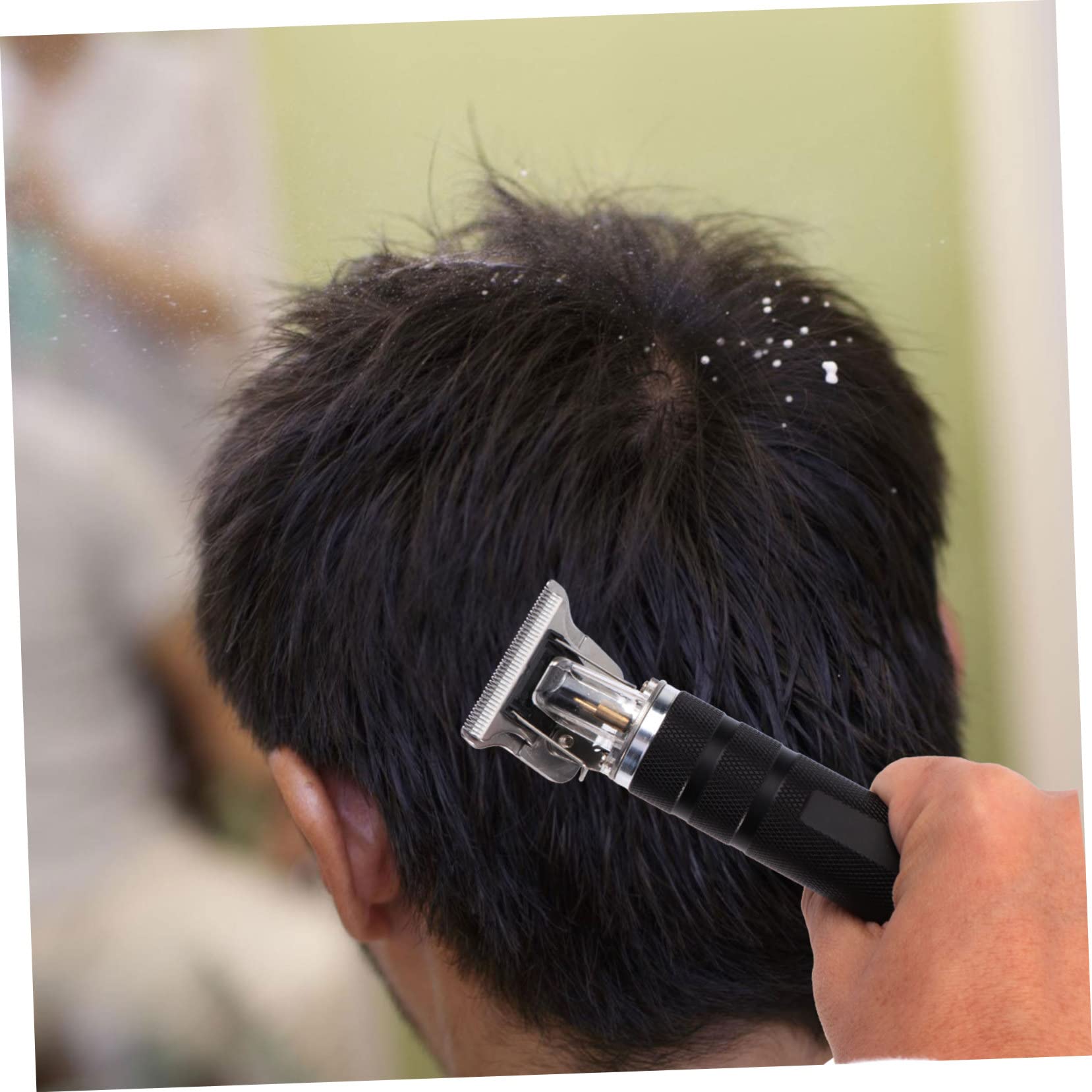 Baluue Elektrischer Haarschneider Haarschneidemaschine Mit Clipper Haarschneidewerkzeug Für Friseursalon Robustes Material Einfache Handhabung