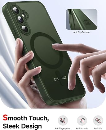 LeYi 2PCS Samsung Galaxy A54 5G Case with Screen Protector