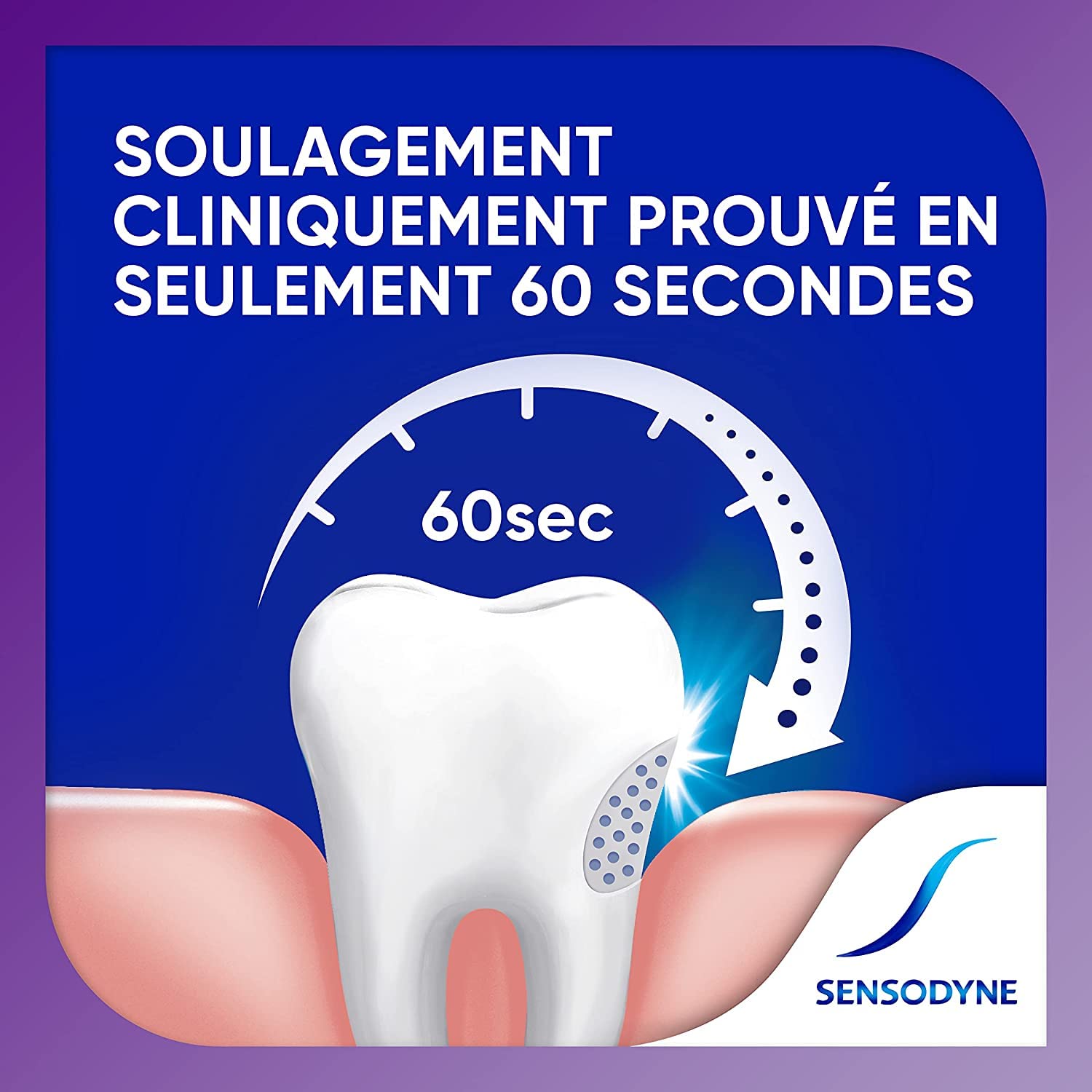 Sensodyne Dentifricio Rapida Azione Extra Fresh, Sollievo Rapido e Protezione Lunga Durata, Limitando la Sensibilità Dentistico, Confezione da 12 x 75 ml