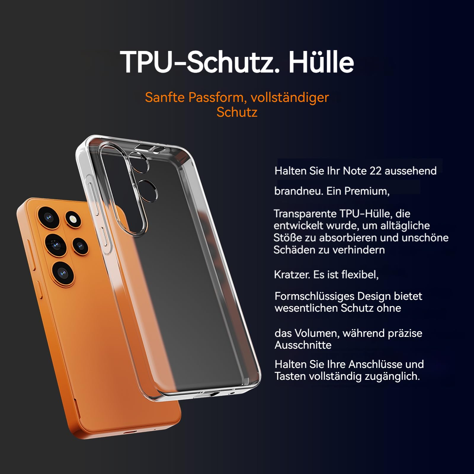 Note 22 Smartphone Ohne Vertrag, Android 16 Smartphones, 20GB+32GB/2TB Octa-Core, 5.0" Handy Günstig, 4G Dual SIM/Face ID/GPS/3 ahre Garantie, Schwarz