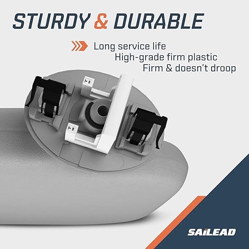 Miniatura 5 de SAILEAD Reemplazo de visera solar compatible con Toyota RAV4 con techo corredizo y luz 74320-42501-B2, para el año 2006 2007 2008 2009 2010 2011