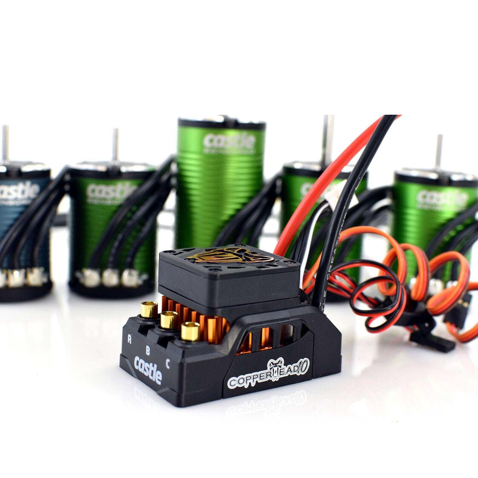 1/10 Copperhead 1406-3800Kv Sensored Brushless ESC/Motor Combo, CSE10016608