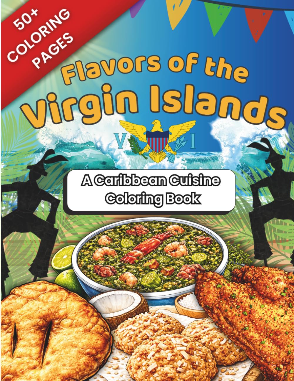Flavors of the Virgin Islands Coloring Book