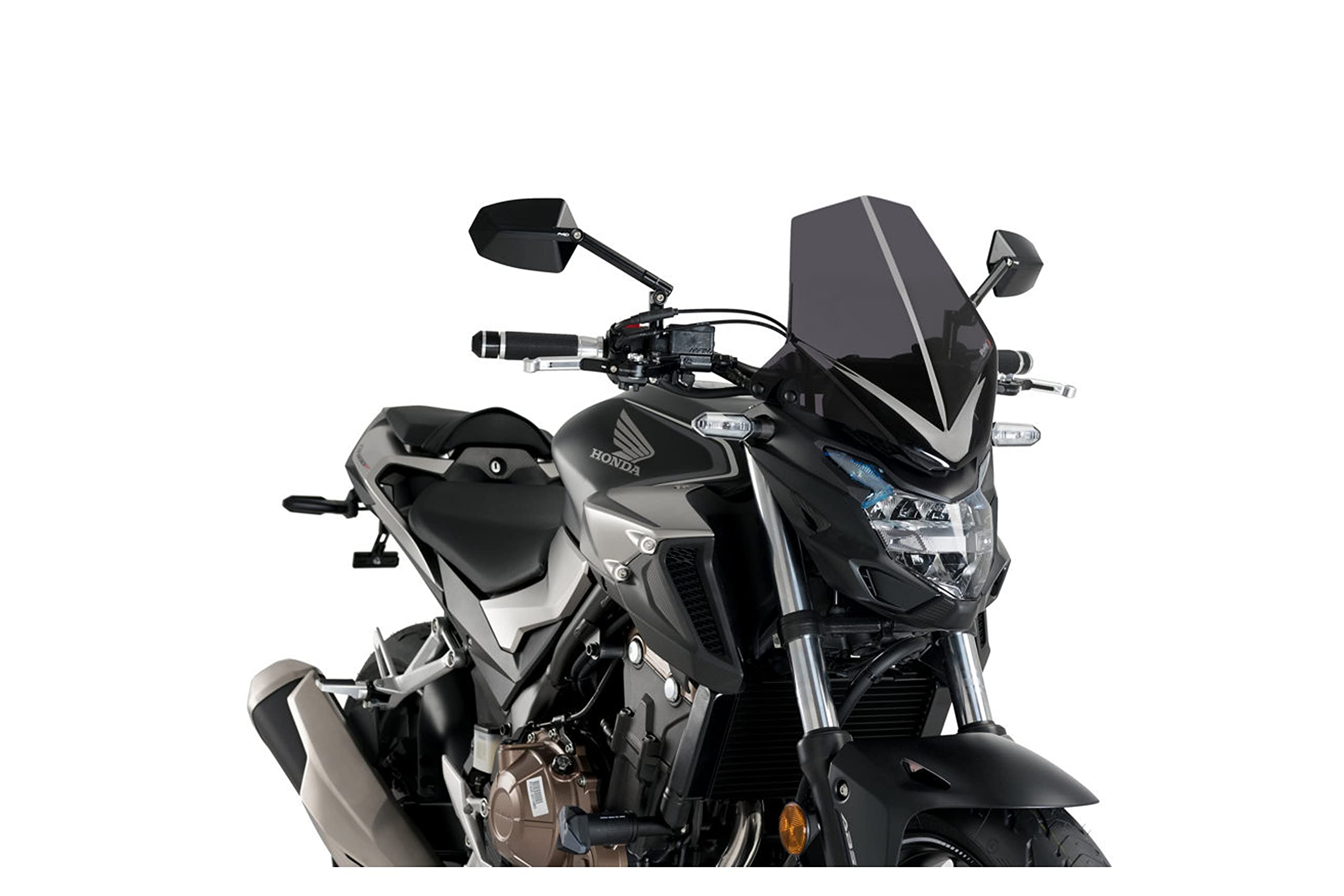 Puig Dark Smoke New Generation Sport Screen Honda CB500 F 2016-2024