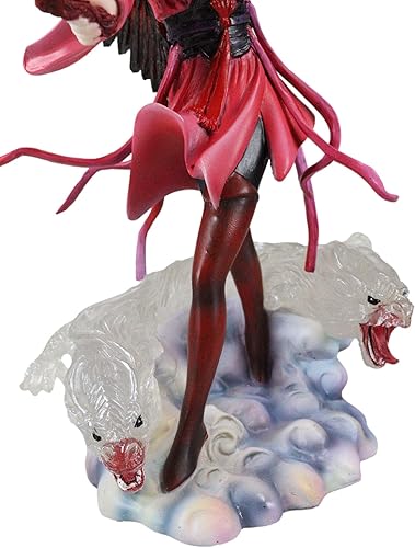 Miniatura 7 de Ebros Gift Anne Stokes Fantasy Art Air Elemental Mago Mago Hechicera Doblando el Viento con Elementales Acrílicos Figura Coleccionista Ángel Hada