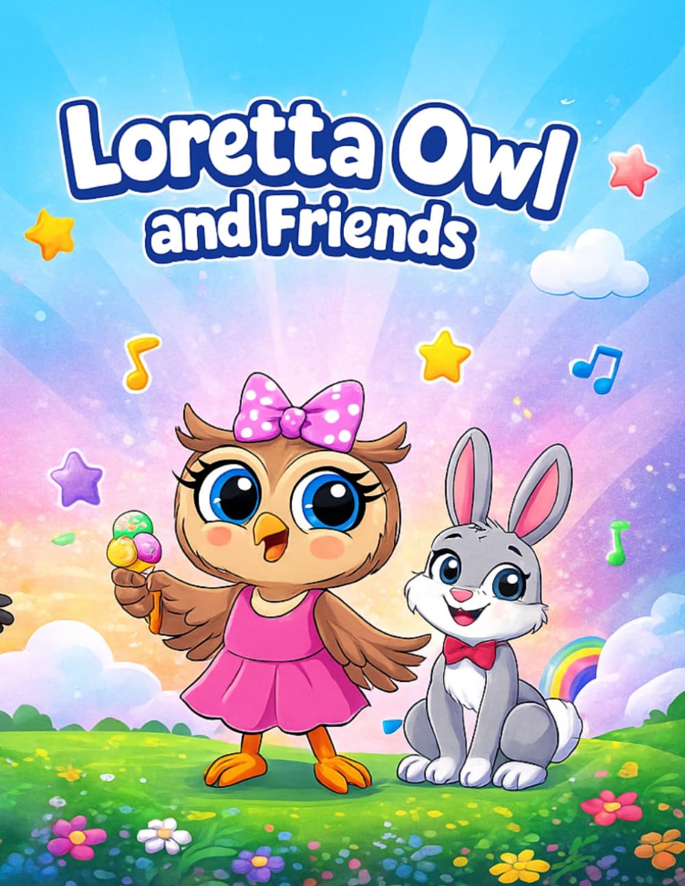 Loretta Owl and Friends Coloring Book, A Heartwarming Coloring Adventure About Kindness, Friendship, and Fun for Kids Ages 4–10