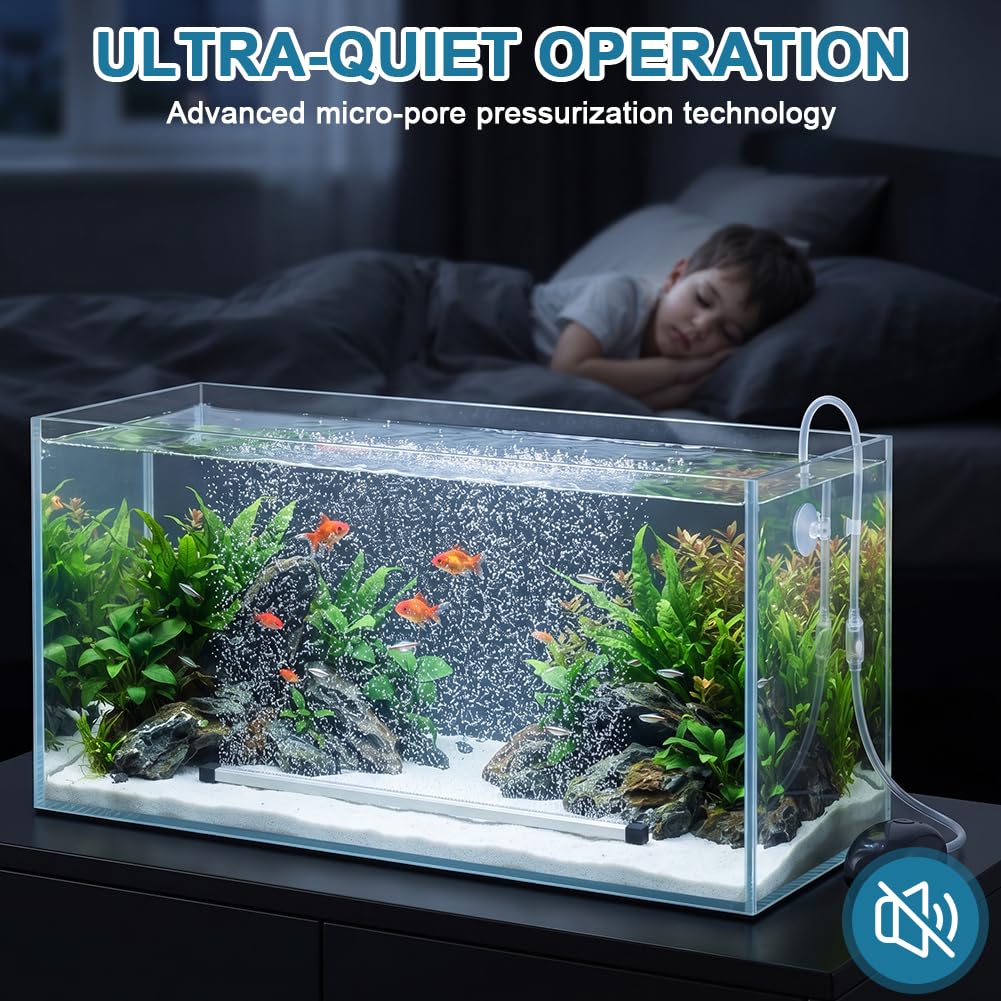 AXFEE Diffuseur Air Aquarium, 15-55cm Bulleur Aquarium Pierre à Air | 55cm Bubble d'aquarium Calme, Alliage d'aluminium,Long Strip Bar Pierre Diffuseur Air Aquarium pour Eau Douce,Eau Salée(2PCS)