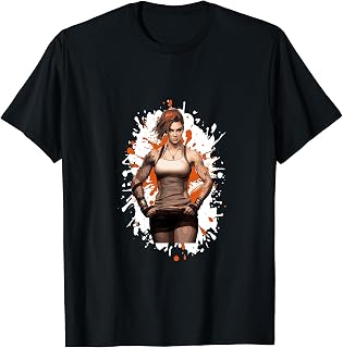 Girl Muscles Bodybuilding Workout Gym Fbb T-Shirt