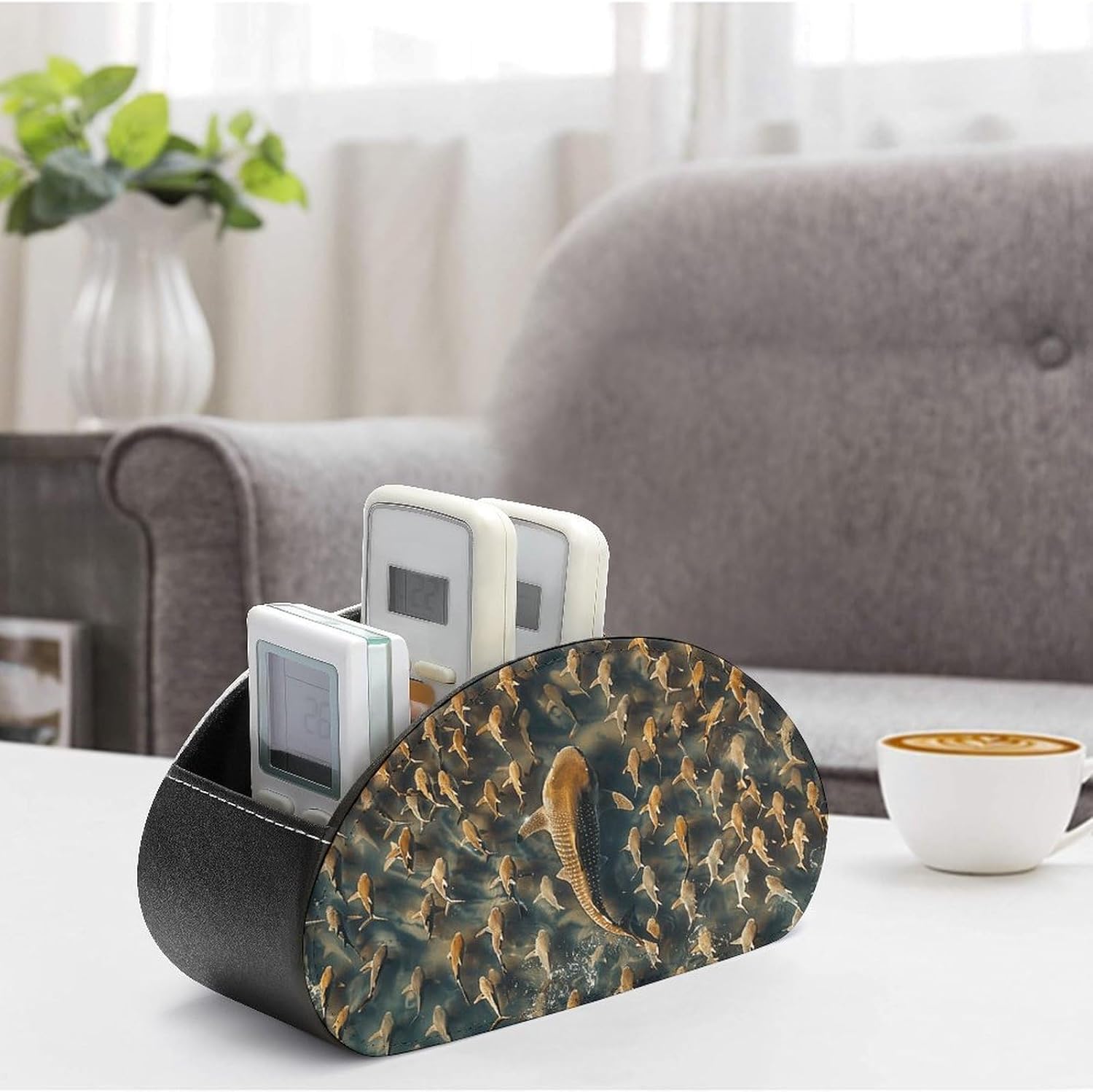 Fish Remote Control Holder with 5 Compartments image 4