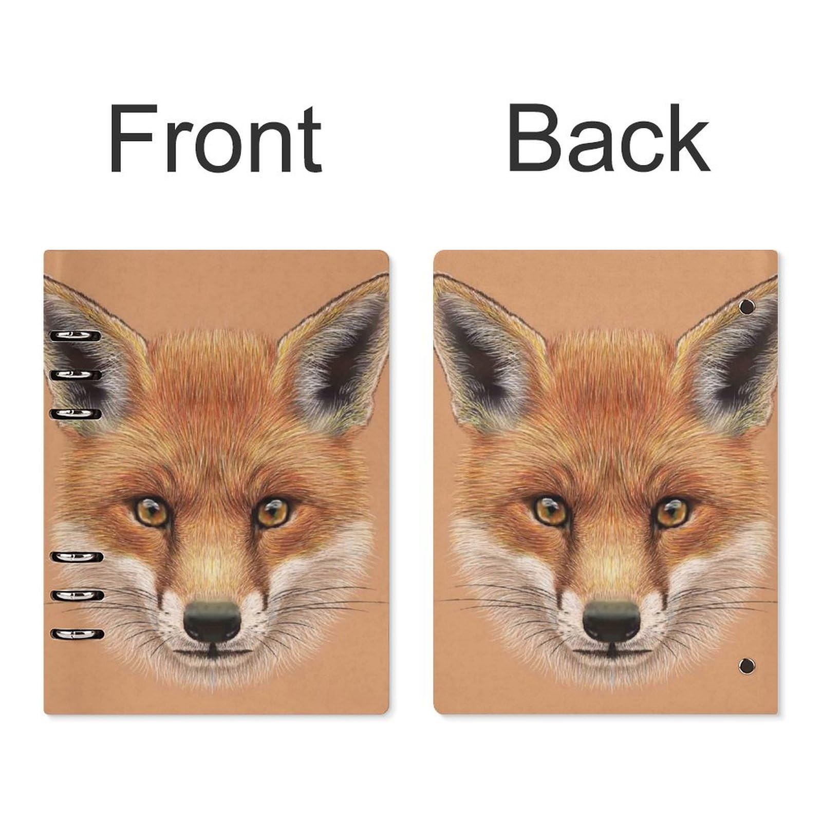 ★きつねページ★ Amazon.co.jp: ルーズリーフノート キツネ 狐 かわいい システム手帳