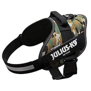 Julius - K9, Pettorina IDC Power, Taglia: XL / 2, Colore: Camouflage