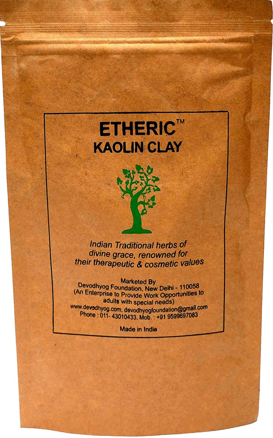 ETHERIC Pure White Kaolin Clay