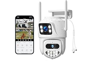 W7 Dual-Lens Outdoor PTZ Security Camera