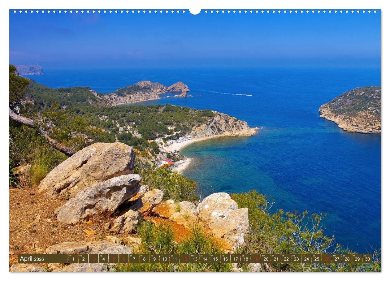 Costa Blanca - Die weiße Küste Spaniens (hochwertiger Premium Wandkalender 2026 DIN A2 quer), Kunstdruck in Hochglanz: Ein Bildkalender der bekannten ... spanischen Mittelmeerküste (CALVENDO Orte)