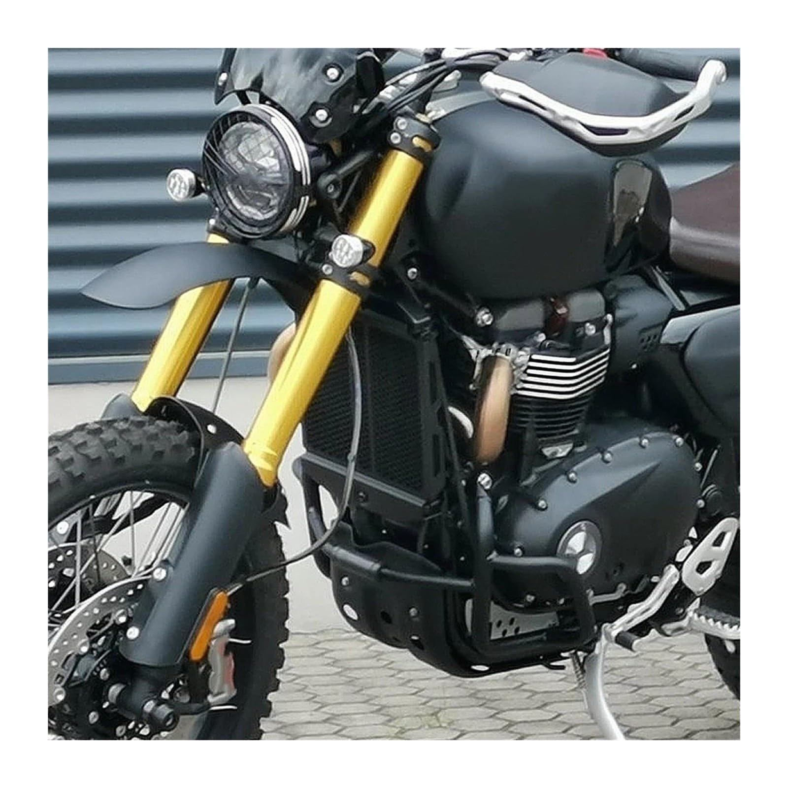 Parabrezza Moto PER Scrambler 1200XE 1200XC 1200X 2019-2025 Deflettore | Accessori Moto Radiatore Protezione Griglia Di Copertura