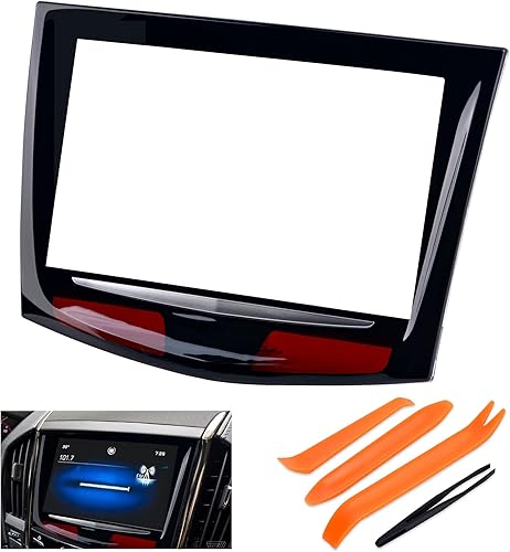 Kixfwpy Nueva pantalla táctil CUE de repuesto para Cadillac 2013-2017 ATS CTS ELR ESCALADE SRX XTS sin gel reemplaza pantallas  herramientas