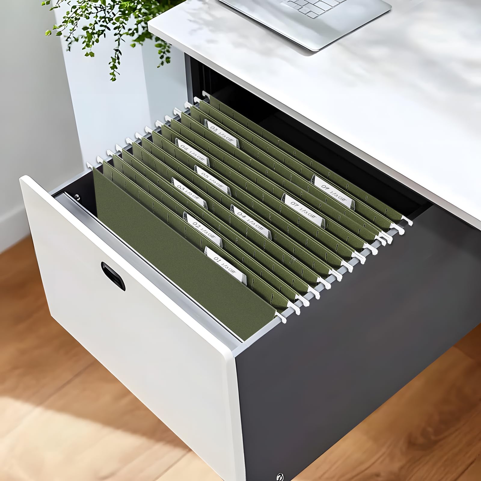 Snapklik.com : Hanging File Folders, 75 Pack Reinforced Hang Folders ...