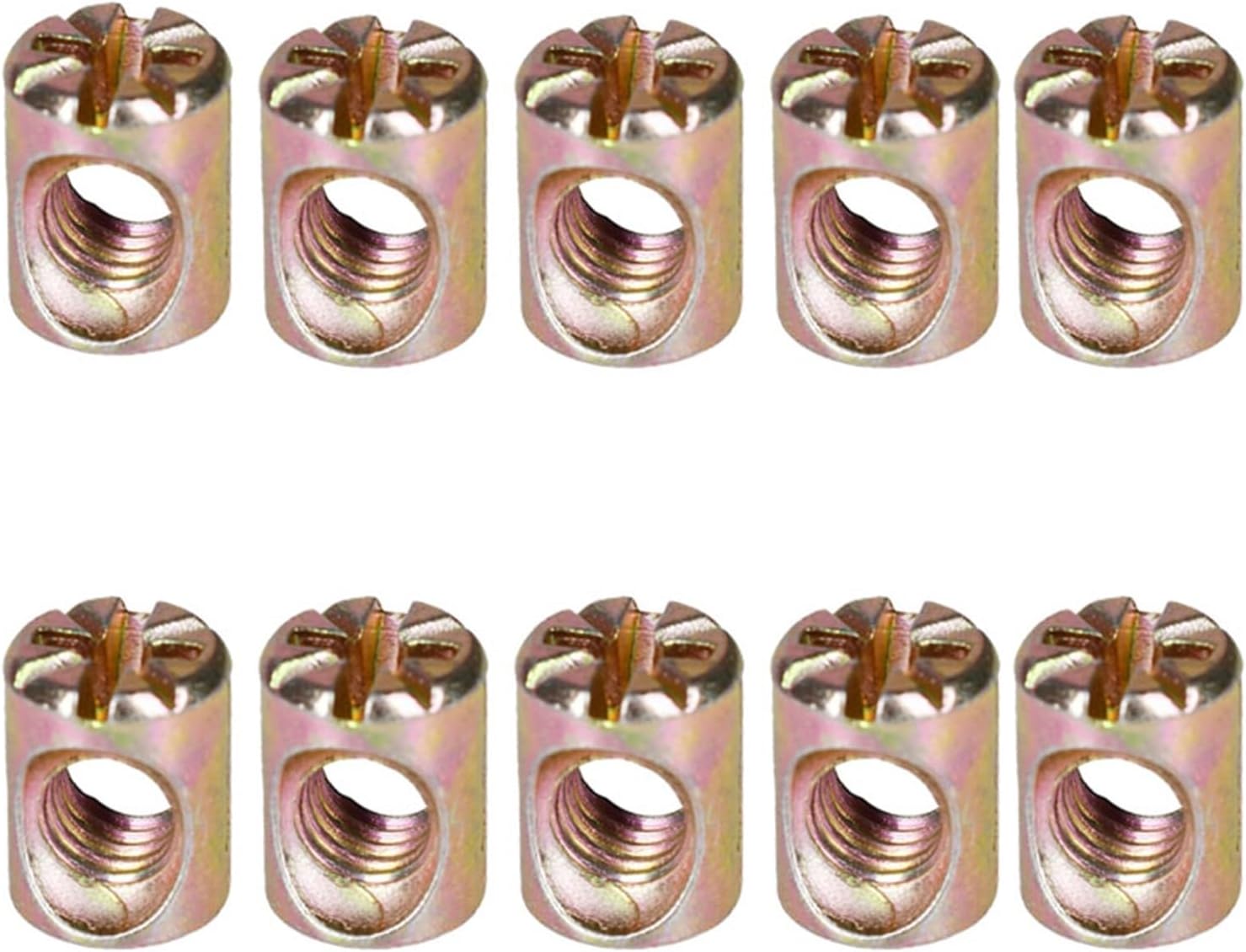 Cross Dowel Slotted Nuts,Horizontal Hole Dowel Pin Nuts