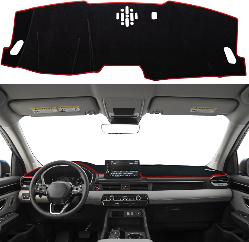 Capa para Painel ZOXOQ compatível com Honda Pilot 2023 a 2026 sem HUD HD00102