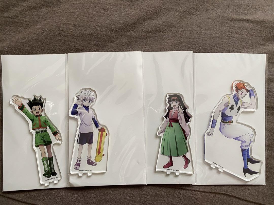 HUNTER×HUNTER イルミ アクリルスタンド アニメイトカフェ ハンターハンター イルミ ヒソカ アクリルスタンド アニメイト