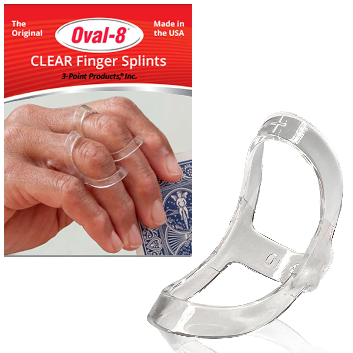 3-Point Products Oval-8 Finger Splint, Support and Protection for Arthritis, Trigger Finger or Thumb, and Other Finger Conditions, Size 9 (Pack of 1) Available in Beige