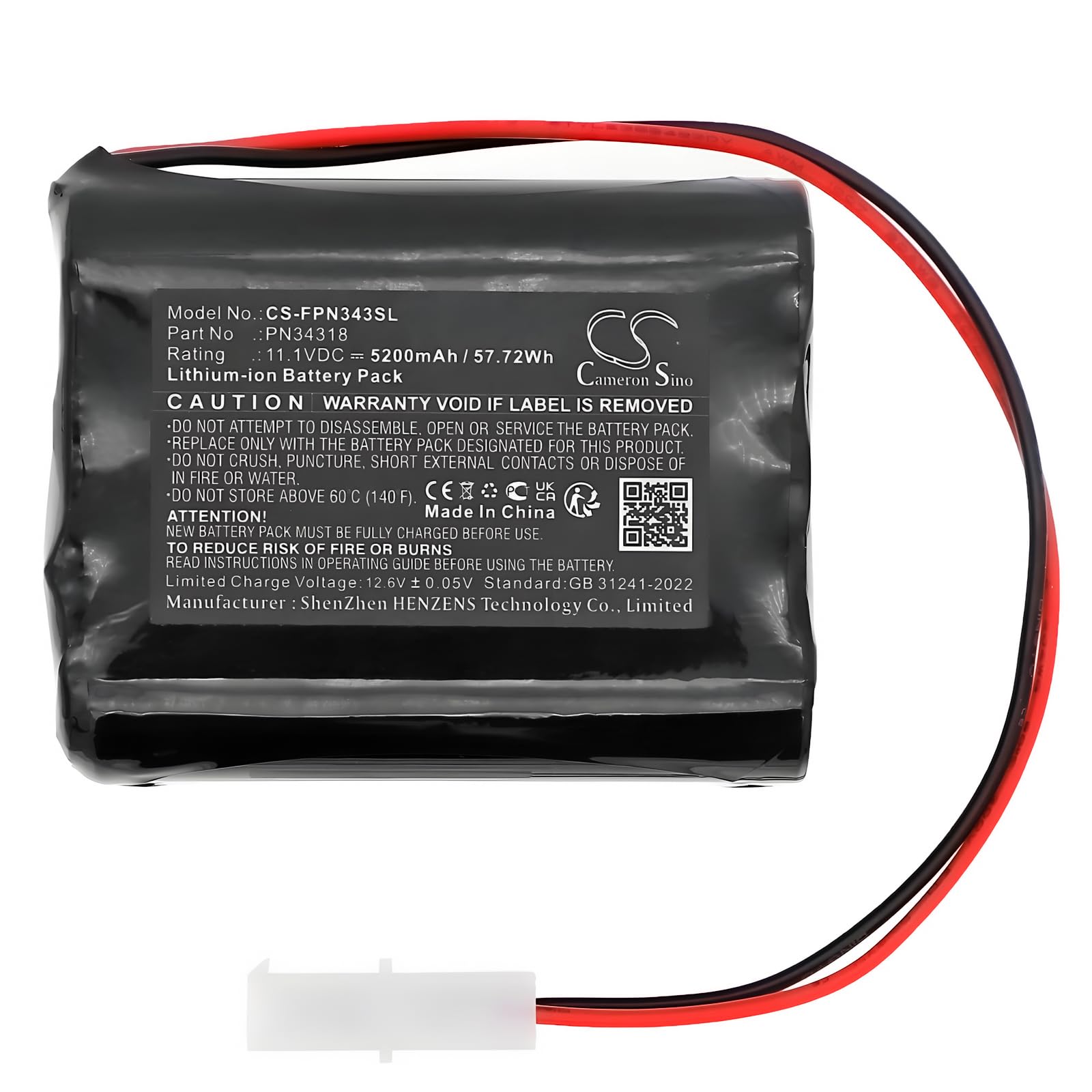 Amazon.com: 5200mAh Replacement Battery for Foxpro banshee, cs24