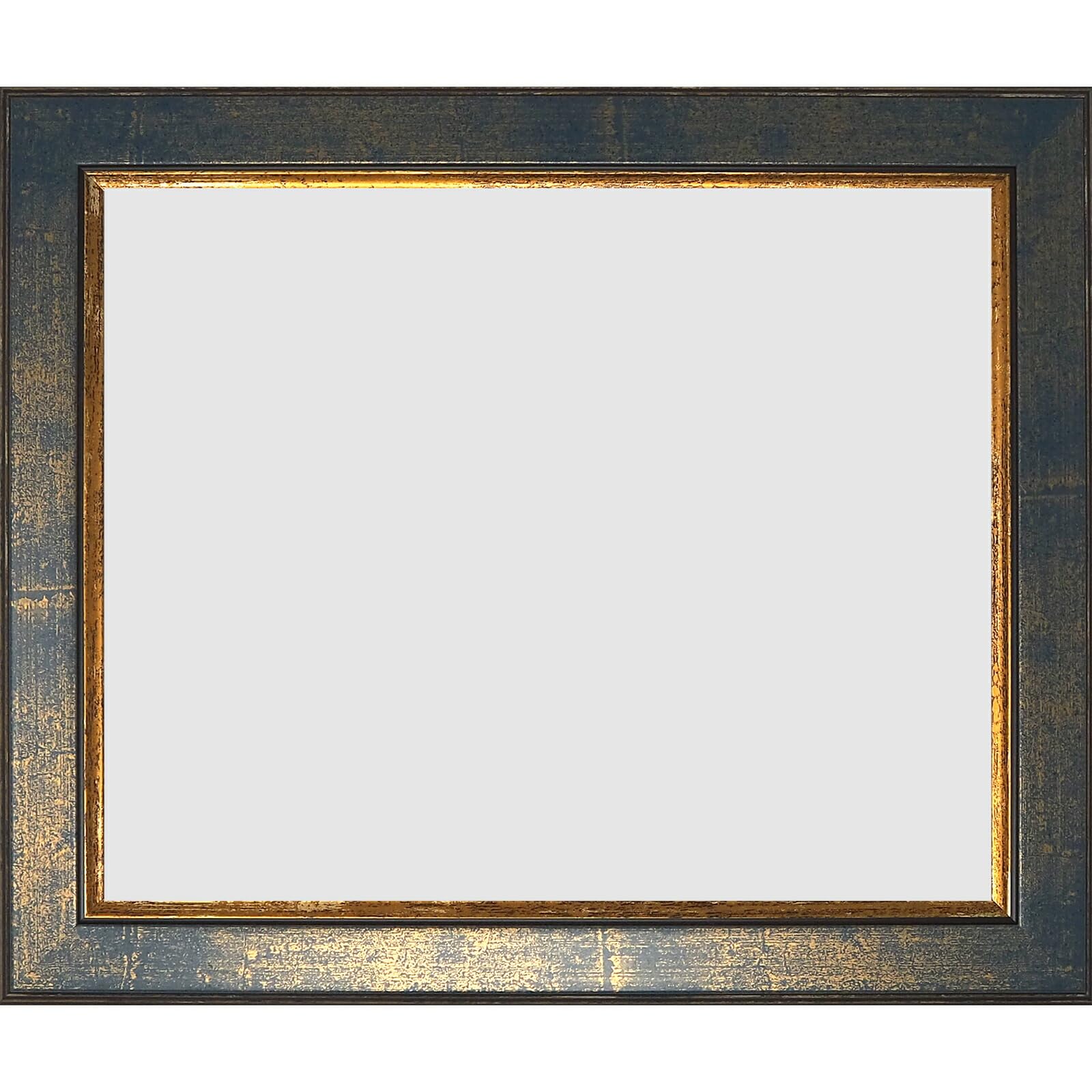 デッサン額縁 9650/ブルー A4（297×210mm） 前面UVカットアクリル仕様