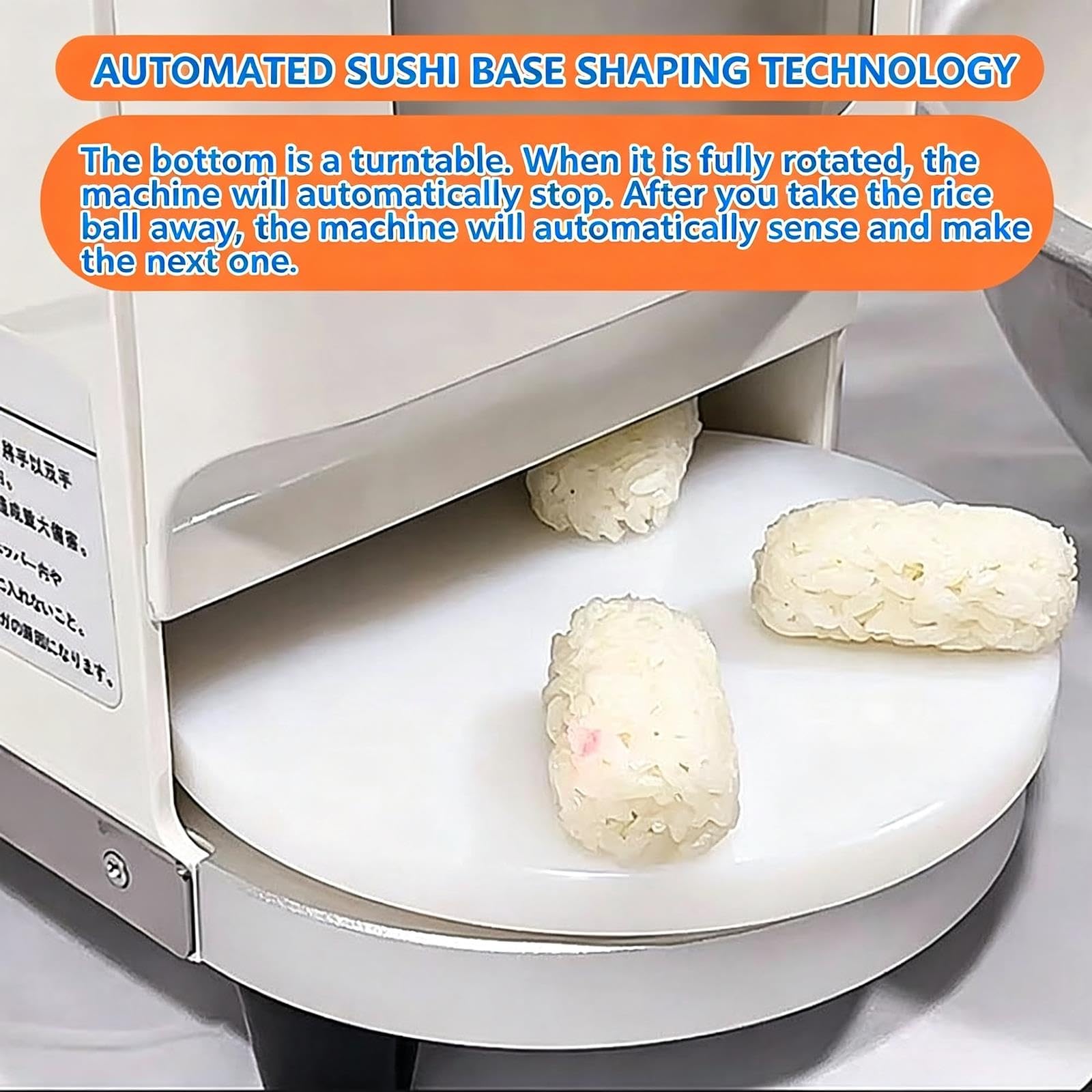 Máquina Automática for Hacer Sushi -1200pcs/H -(16-24G)