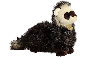 Aurora Realistic Miyoni Ferret Stuffed Animal - Lifelike and Delightful Companion