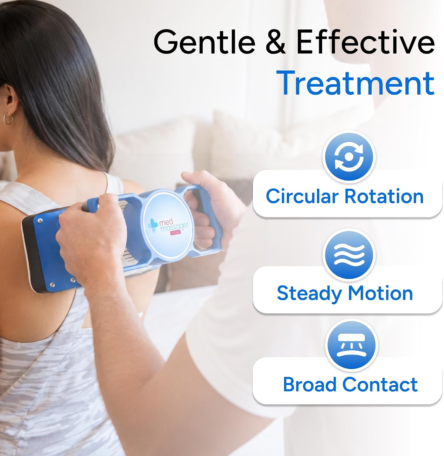 MedMassager Body Massager Classic, Oscillating Deep Tissue, Back, Neck