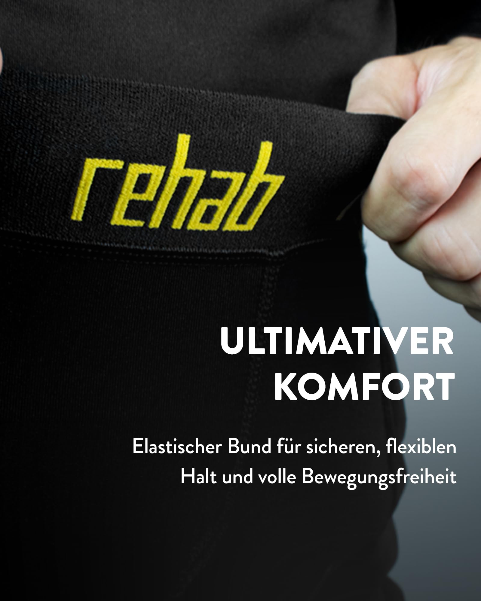 Rehab Kurze Torwarthose gepolstert Hüfte Knie Atmungsaktiv elastischer Bund Torwarttrainingshose S-XL