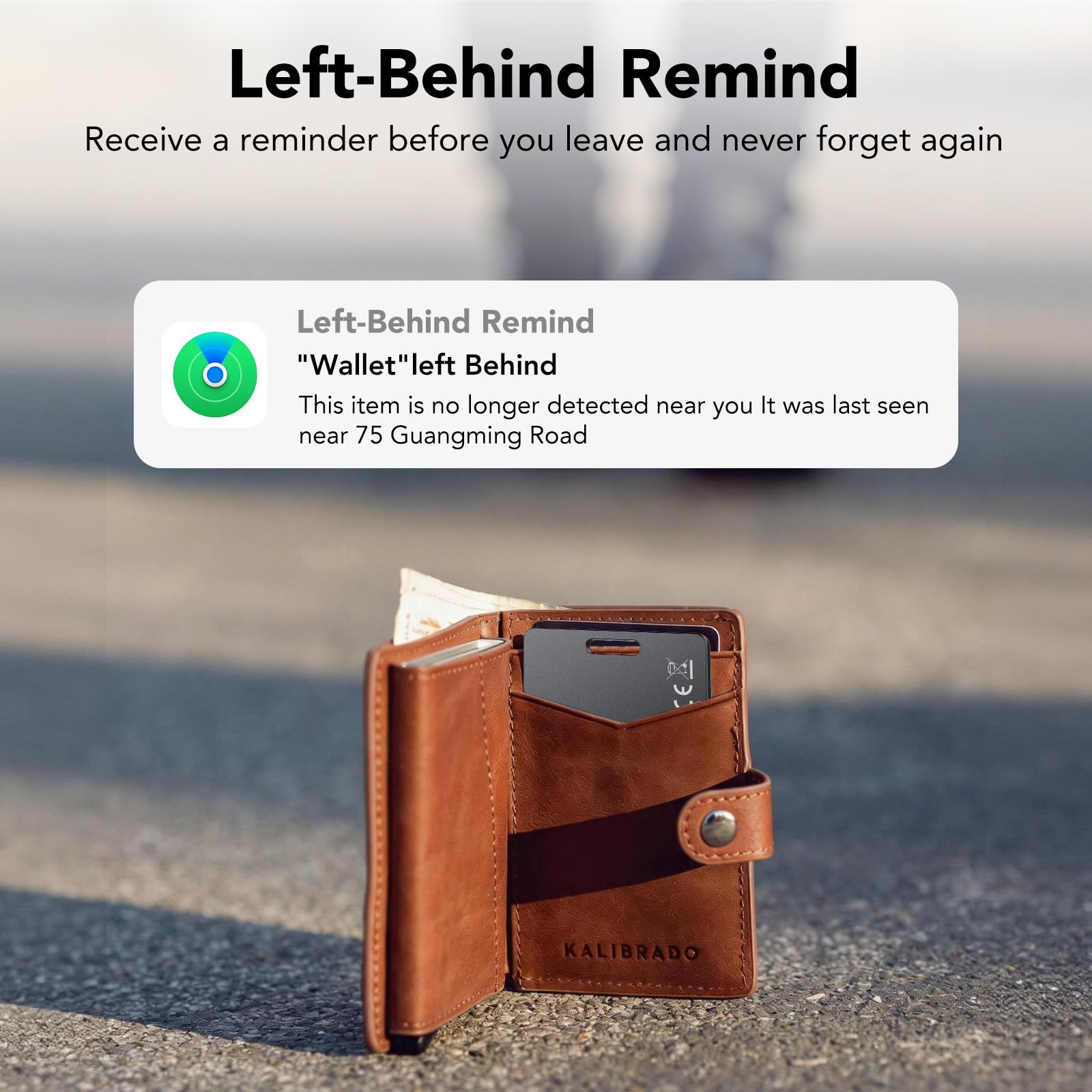 CASCHO 2 Pack Wallet Tracker Karte | MFi-zertifizierte Air Smart Tag Card, Kompatibel mit Apple Wo ist? App (nur iOS), Wiederaufladbarer Geldbörsen Tracker Karte für Wallet, Reisepässe, Gepäck,Schwarz