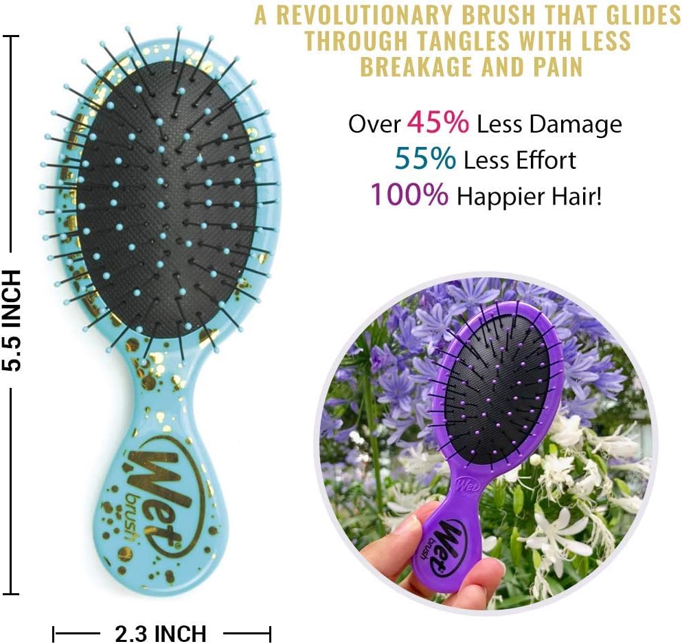 Wetbrush Mini Detangler Geos Speckle