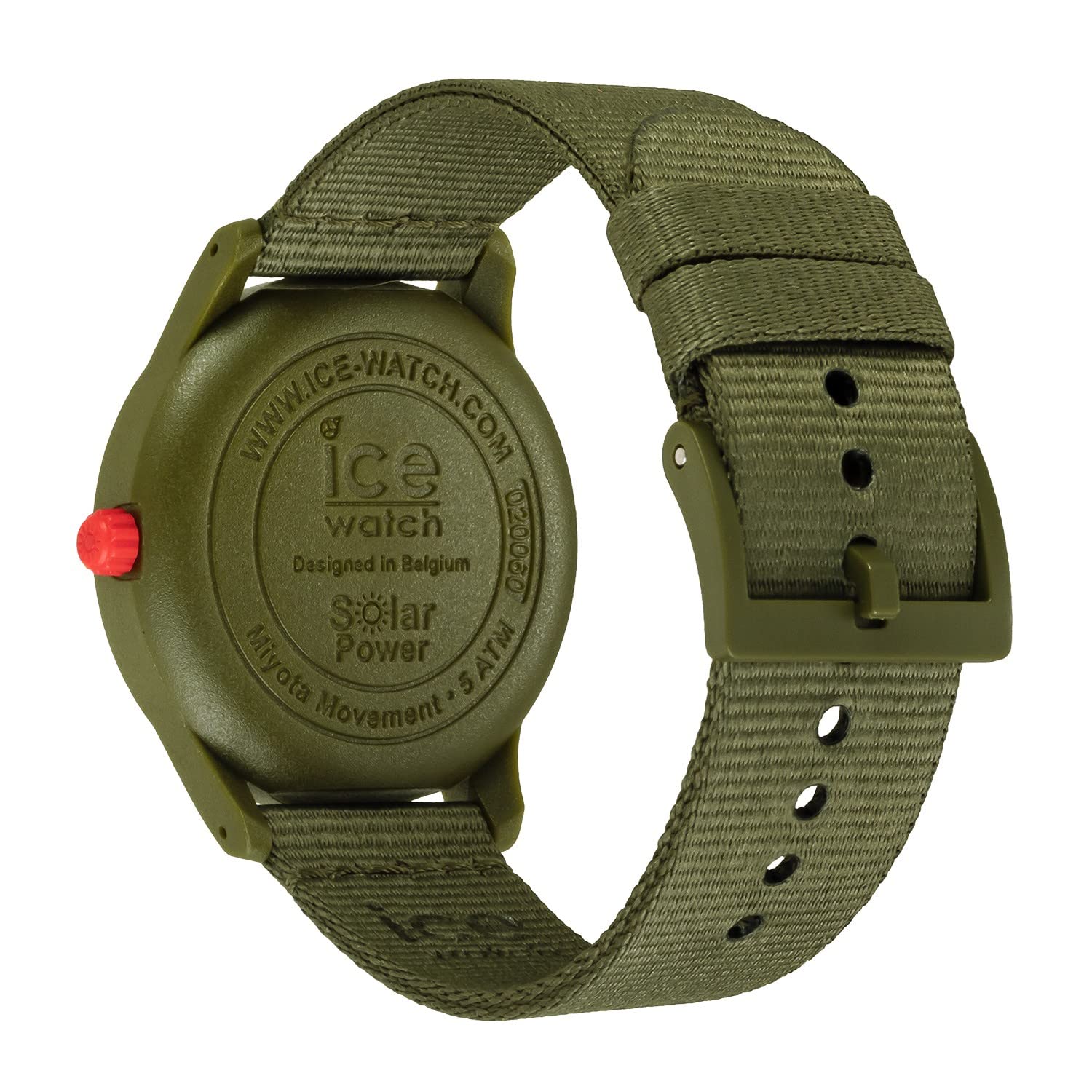 Ice-Watch - Ice solar Power - Blaue Herrenuhr mit Tide oceanarmband (Medium)