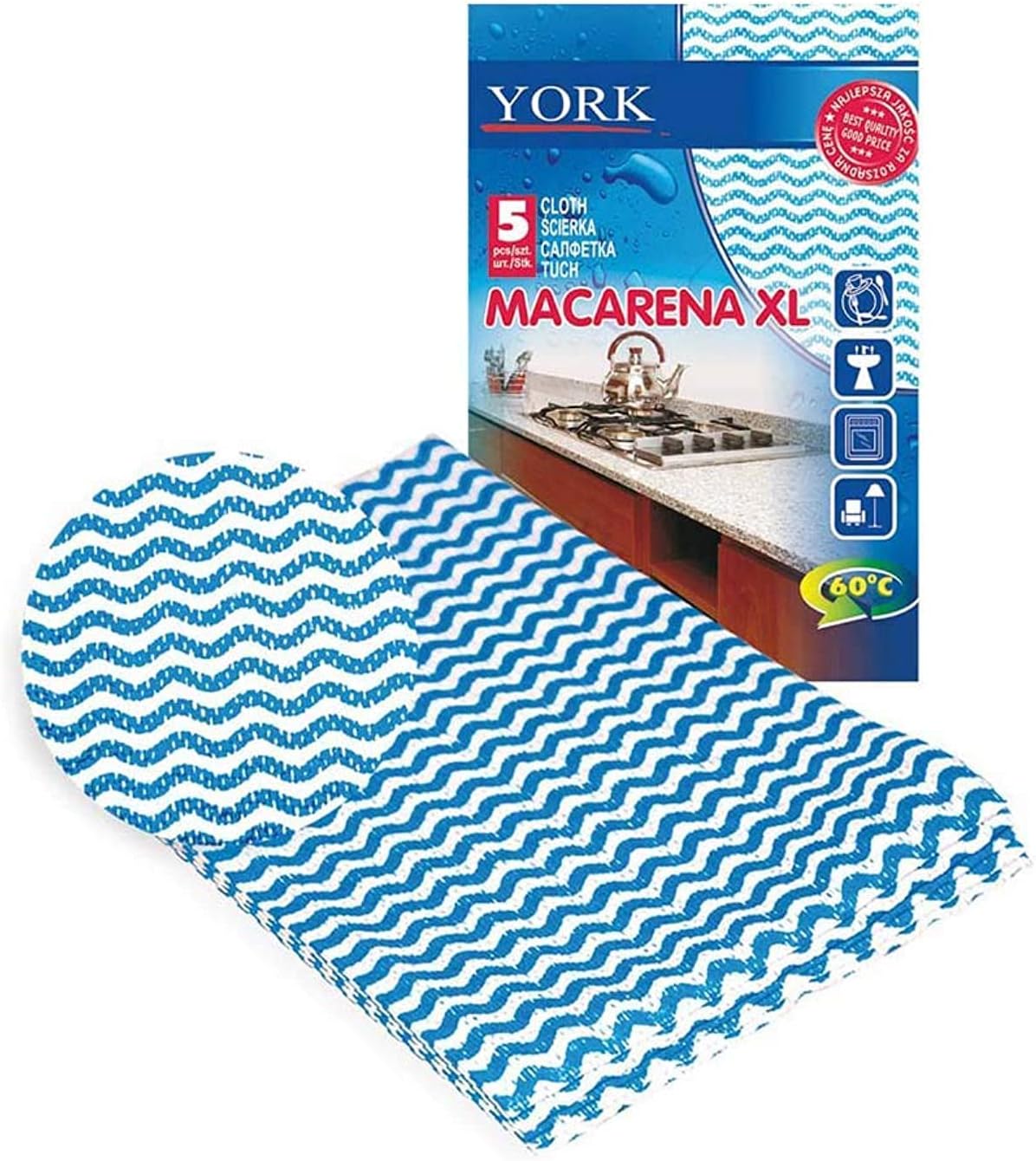 Large Kitchen Cloth – 5 pcs, 35×50 cm