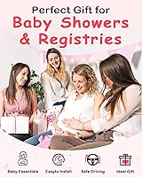 Vista 7 de Rohent Cámara dual para automóvil de bebé para 2 niños: pantalla dividida HD de 6.9 pulgadas con brillo automático Cámara de asiento trasero