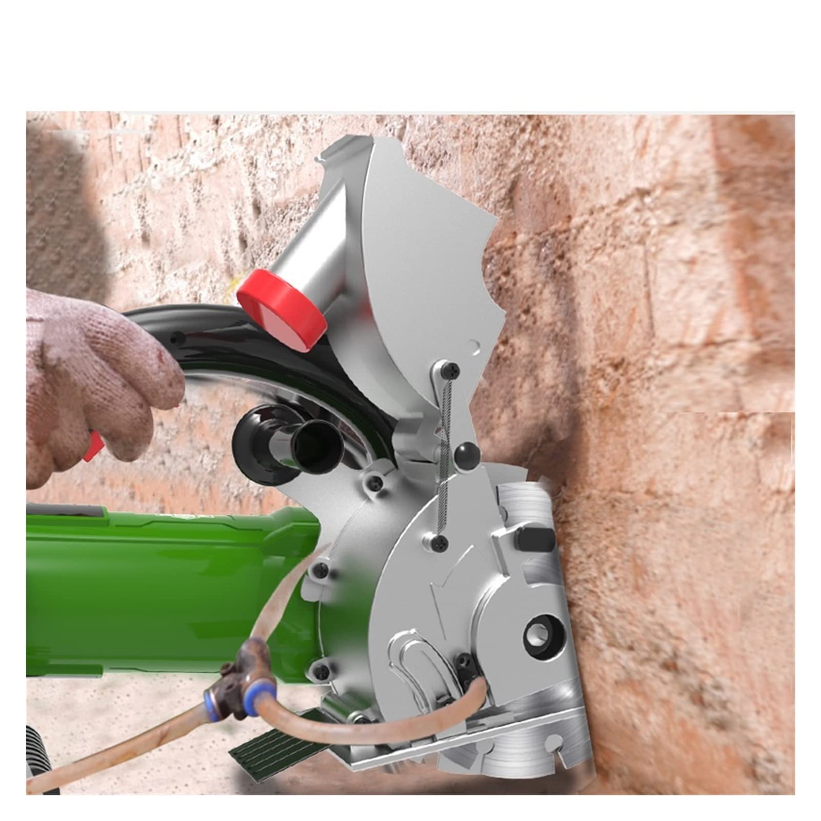 Rozadora Pared, Máquina de corte de groove de la pared de la pared eléctrica Máquina de trinador de pared Máquina de acero Circular Sierra de circular Sistema de herramientas eléctricas(2008)