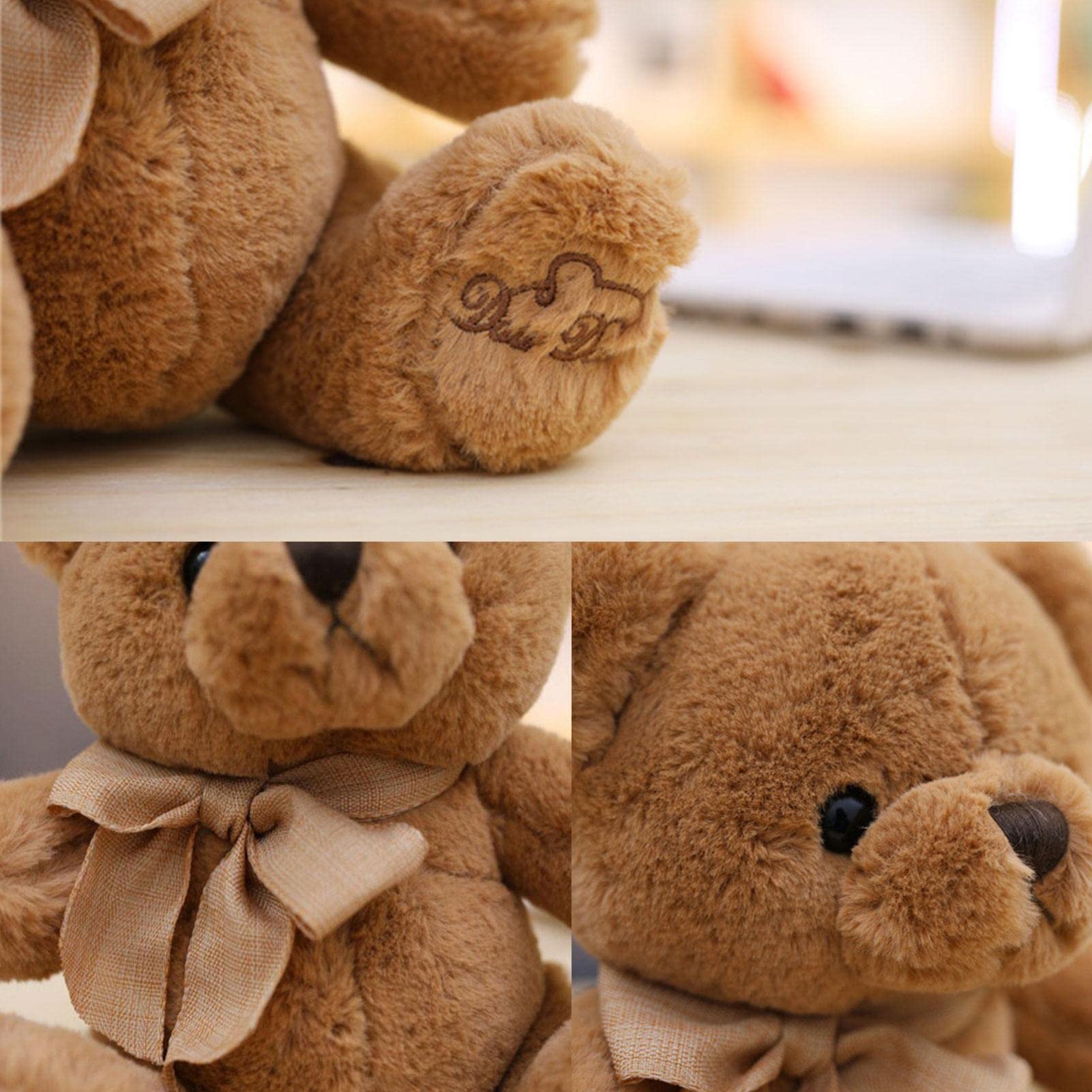 Amazon.co.jp: くまのぬいぐるみ,茶色のスーパー ソフトぬいぐるみクマ