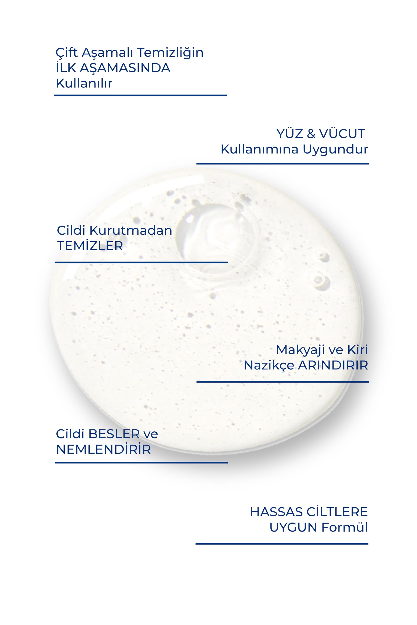COSMED Cleansing Oil Refill, Yüz ve Vücut için Yağ Bazlı Temizleyici, 400 ml