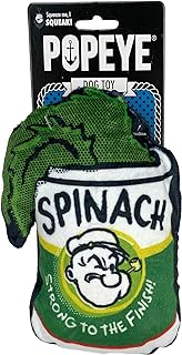 Multipet Popeye Spinach Dog Toy, 6 inches