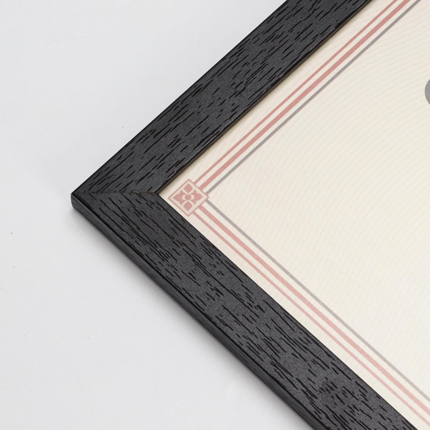 PETAFLOP Bulk 8.5 x 11 Picture Frame Set of 18, Black Certificate Document Frames for Wall Tabletop Vertically and Horizontally