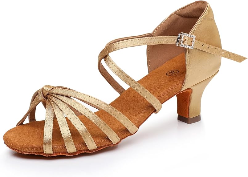 Rosefinch Dames Latin Dansschoenen Salsa Tango Chacha