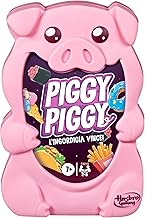Hasbro Gaming Piggy Piggy Piggy Strategy Board Game for Kids, Teens and Adults, Easy to Learn, 7+ Years, Multiplayer for 2 to 6 Players