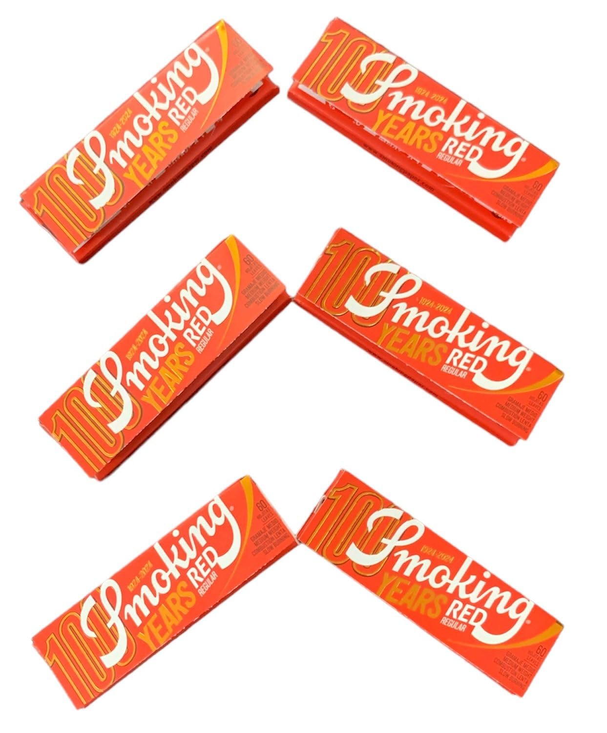 Paper RED Regular Size (Pack of 6 Booklets)