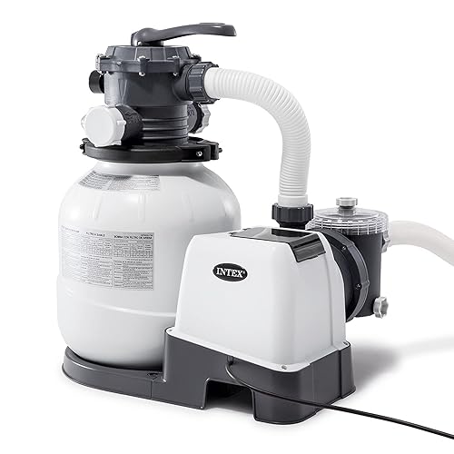 Intex filtre &agrave; sable sx2100 6m3/h pour piscine jusqu'&agrave; 36m3