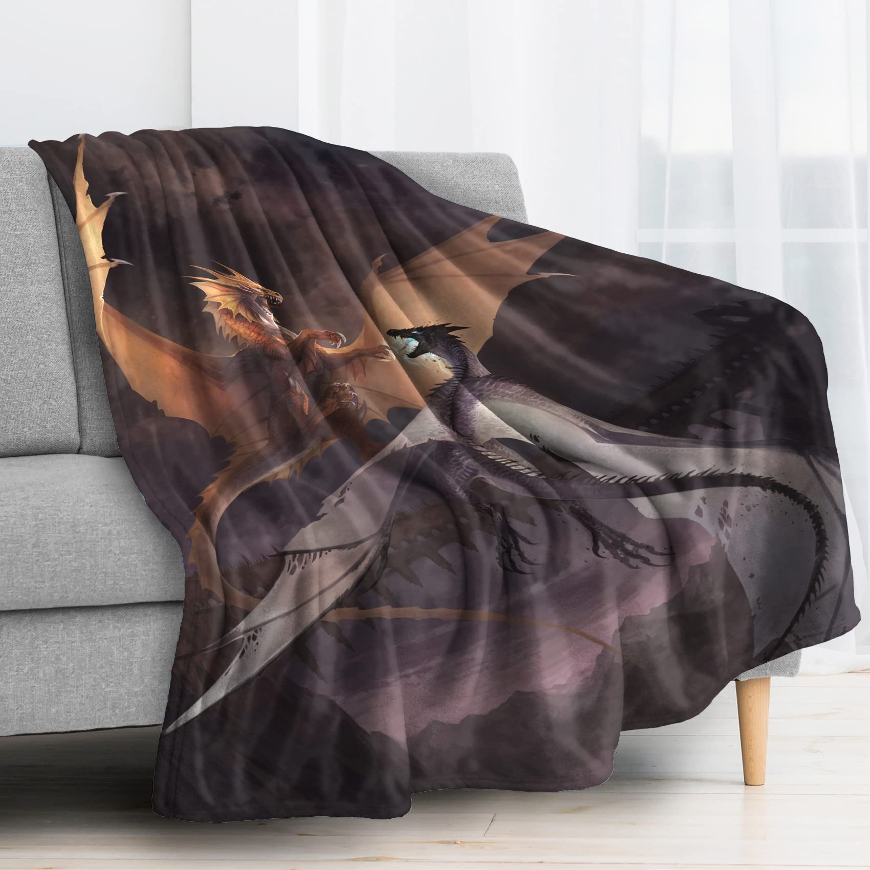 Couvertures et plaids pour canapé BUKITA plaid chaud et doux 150x200 hiver